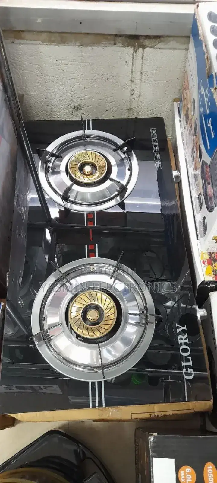 Glory Gas Stove 2-Cookers Ceramic Deliver