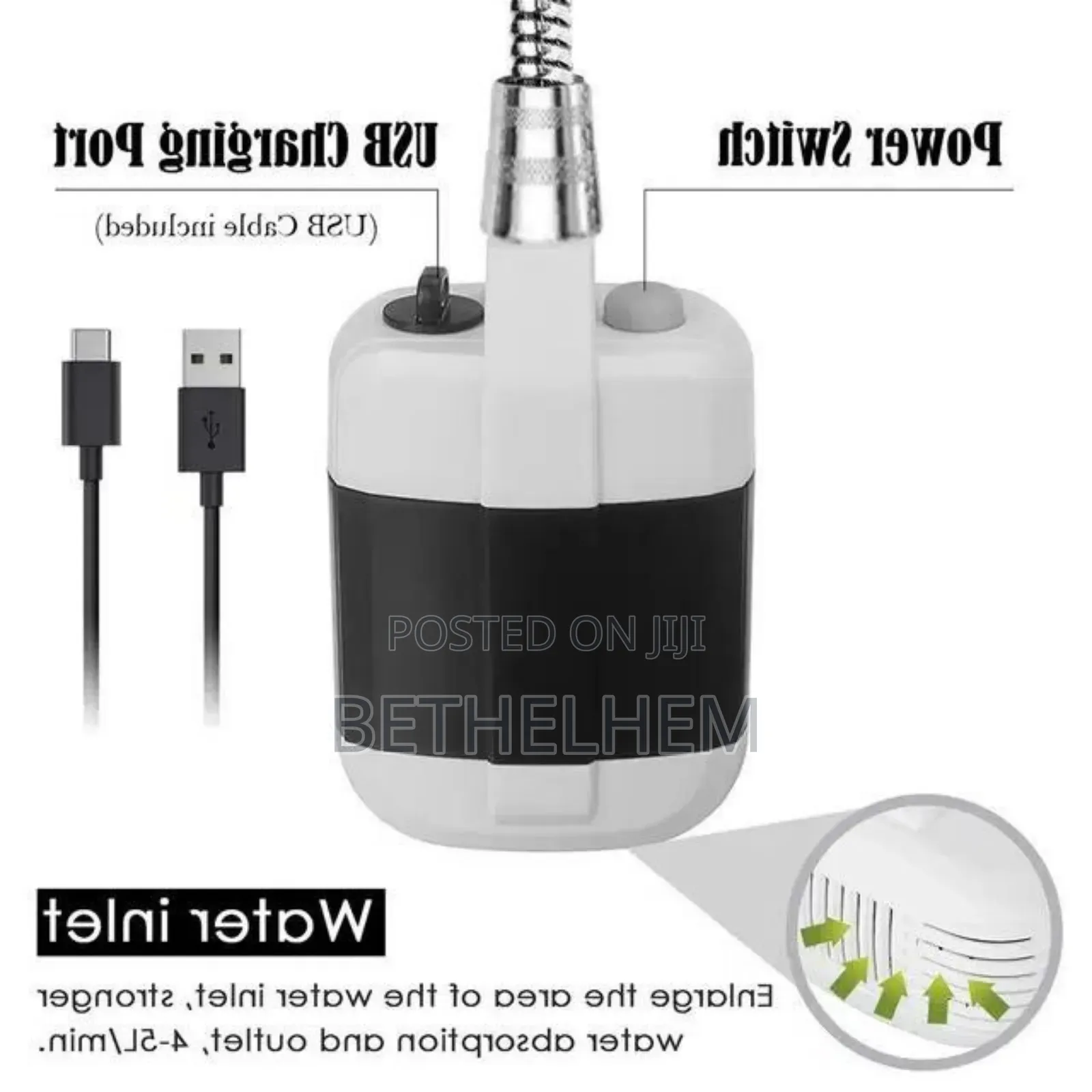 Portable Outdoor Shower Pump