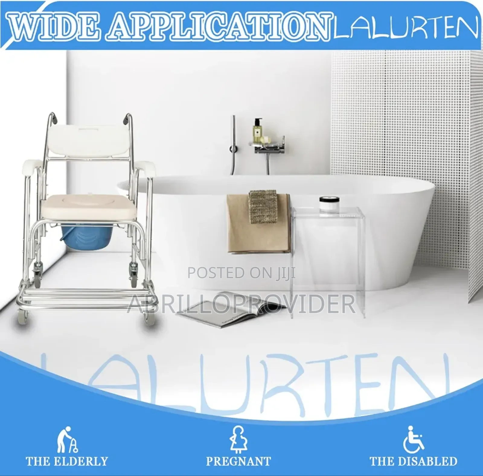 Toilet Chair!/Commode Chair?/Shower Chair?/Toilet Shower