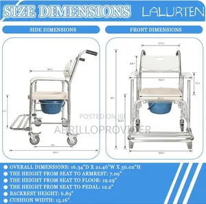 Photo - New Toilet Chair/Commode Chair/Shower Chair/Folding Chair