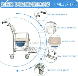 Photo - Toilet Chair/Toilet Commode Chair/Shower Chair/Toilet Chair