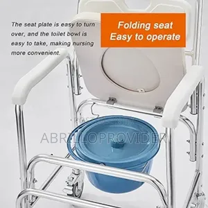 Photo - New Commode Chair/Shower Chair/Folding Chair/New Chair/Potty