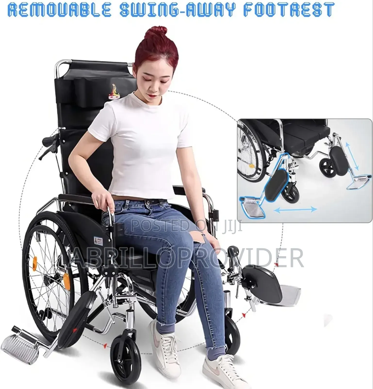 Reclininig Wheelchair/የሚታጥብ/Wheelchair/Wheelchair/Wheelchair