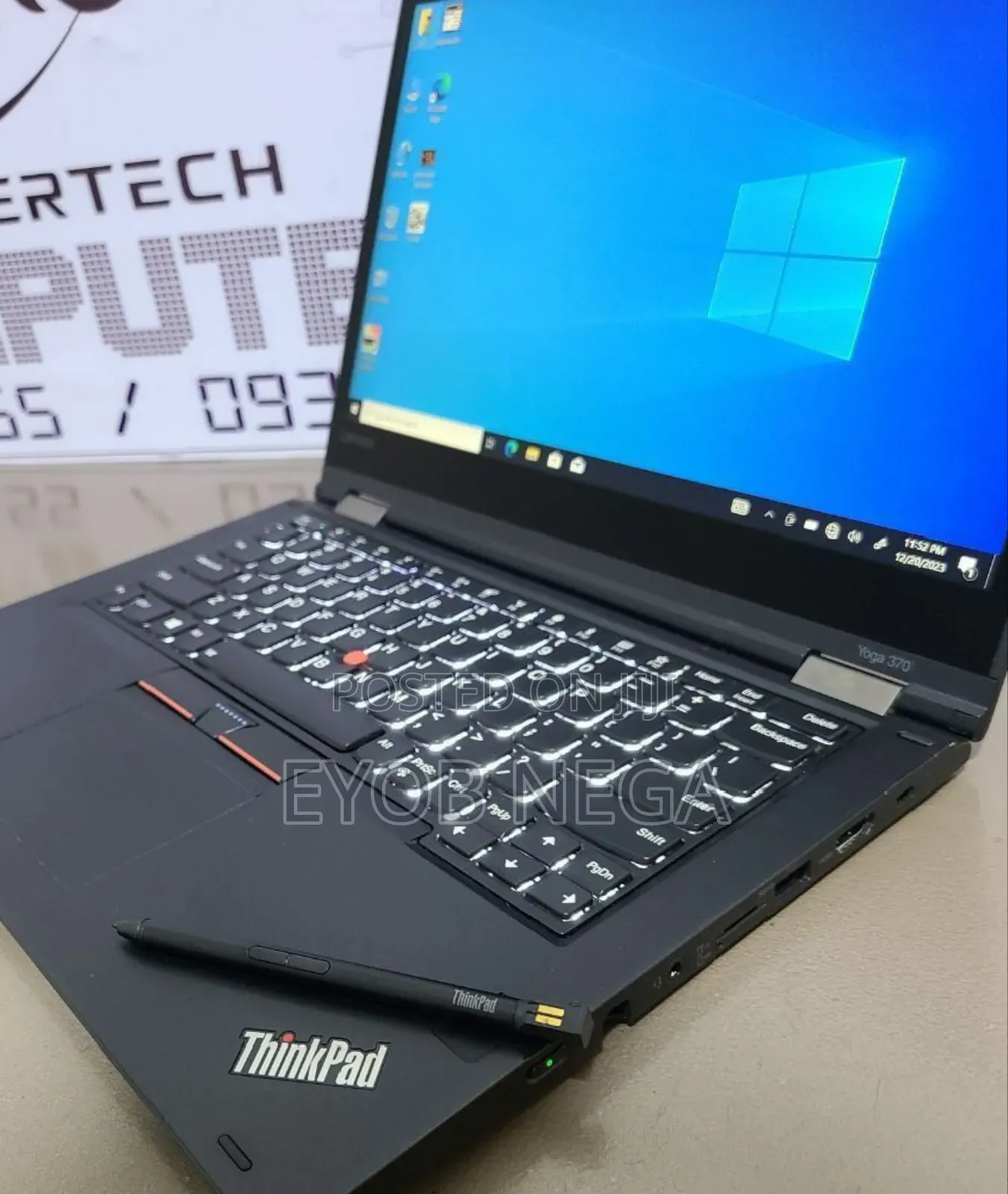 New Laptop Lenovo ThinkPad Yoga 370 8GB Intel Core I5 SSD 512GB