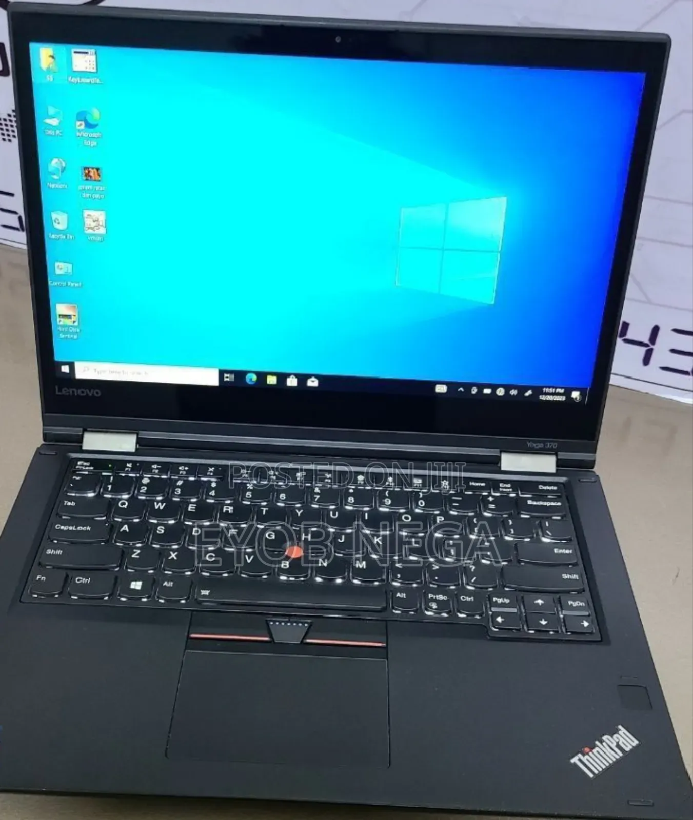 New Laptop Lenovo ThinkPad Yoga 370 8GB Intel Core I5 SSD 512GB