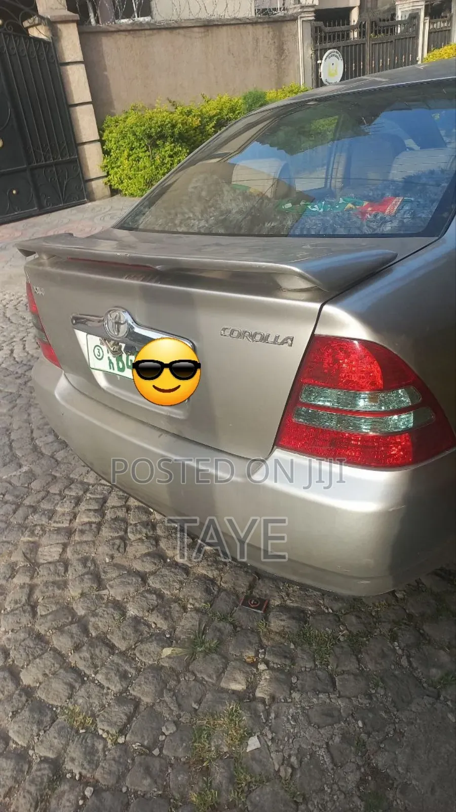 Toyota Corolla Sedan 2001 Gold