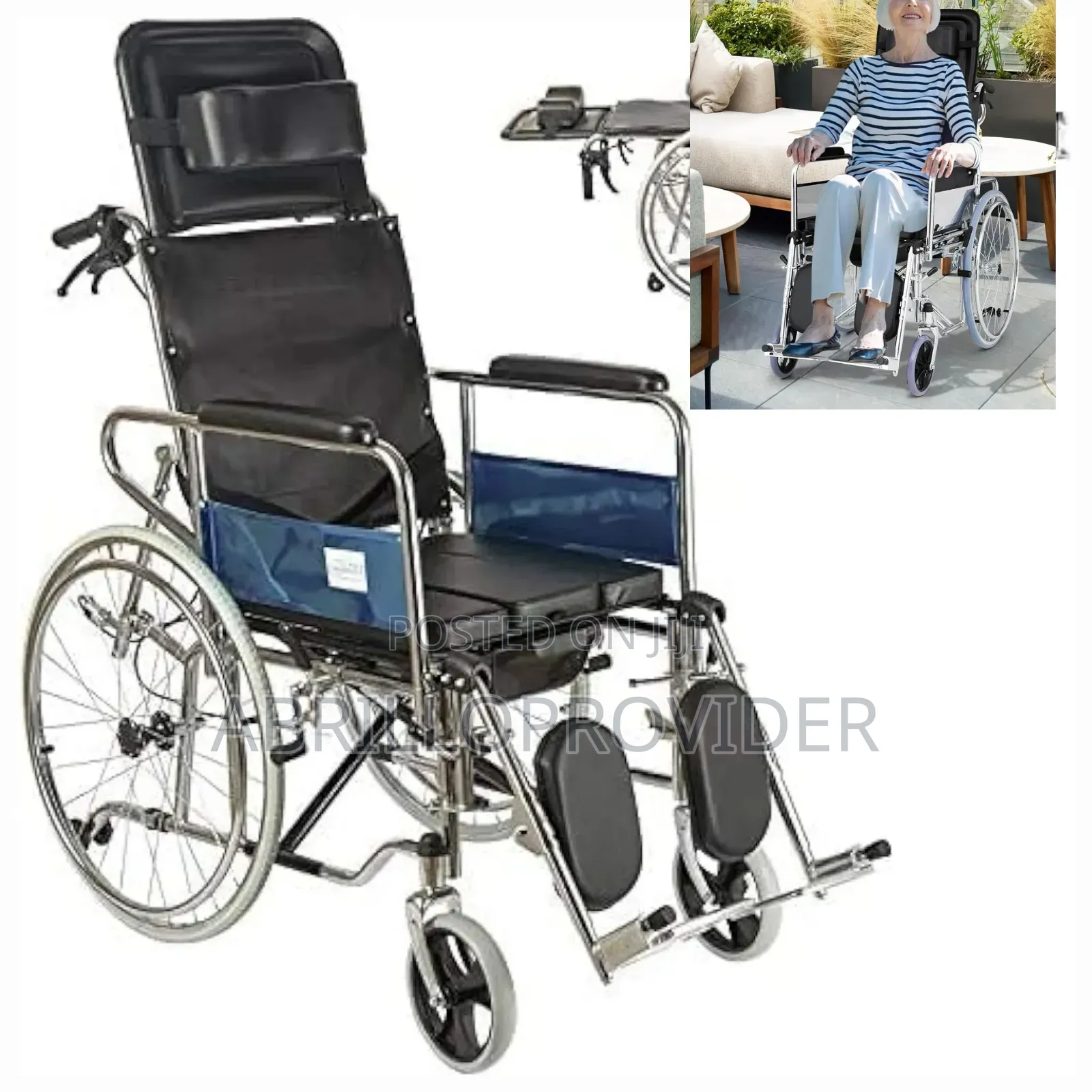 የሚተኛ ዌልቸር Wheelchair//Wheelchair/Wheelchair//Wheelchair/አዲስ