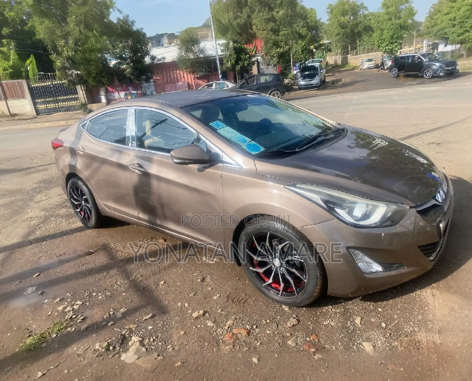 Hyundai Elantra 2015 Brown