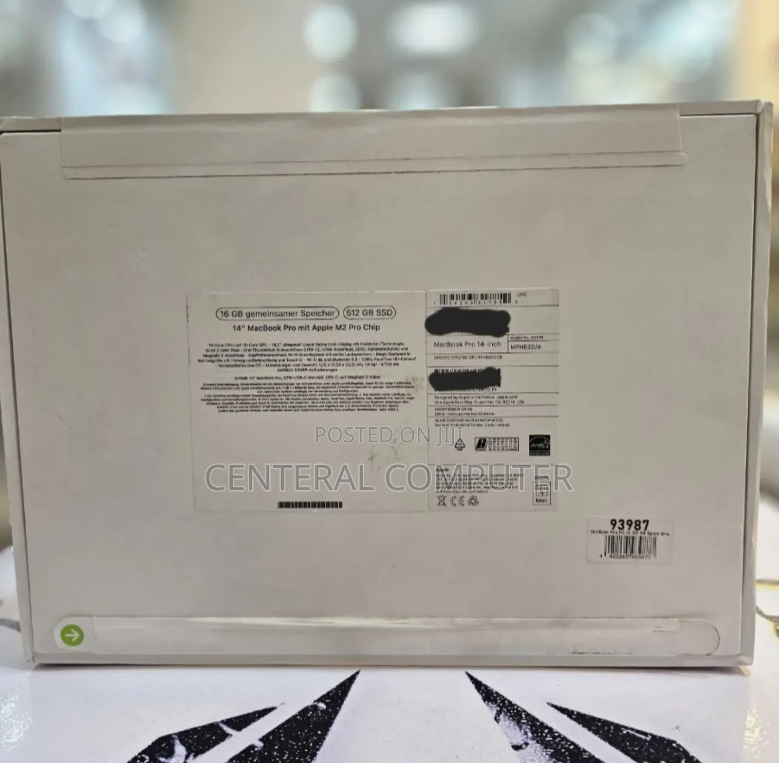 New Apple MacBook Pro 2023 M3 Max 16-Inch 16GB Intel Core I7 SSD 512GB