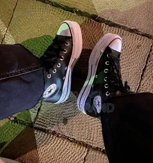 Converse All-Star Platform Leather Master Quality Shoes