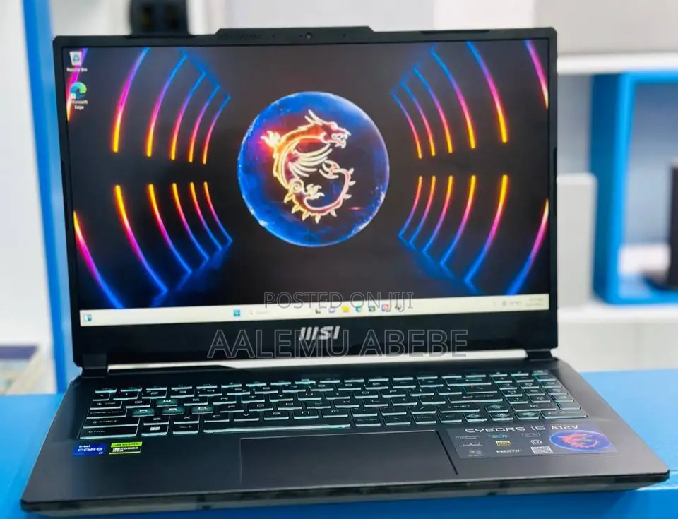 New Laptop MSI 16GB Intel Core I7 SSD 512GB