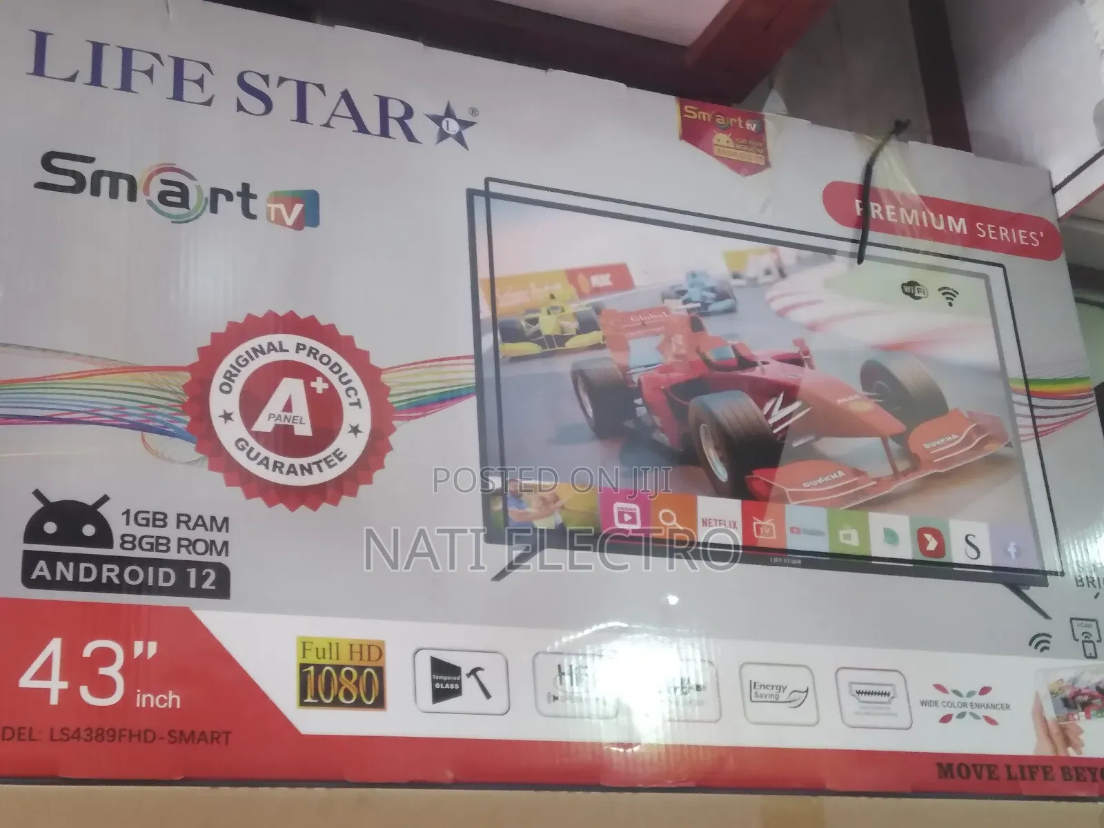 LIFE STAR* 43" Smart Tv
