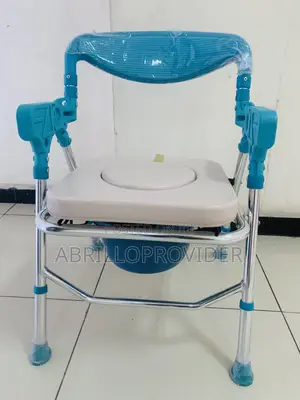 Photo - Toilet Chair:;Commode Chair!/Folding Chair/;Toilet Chair