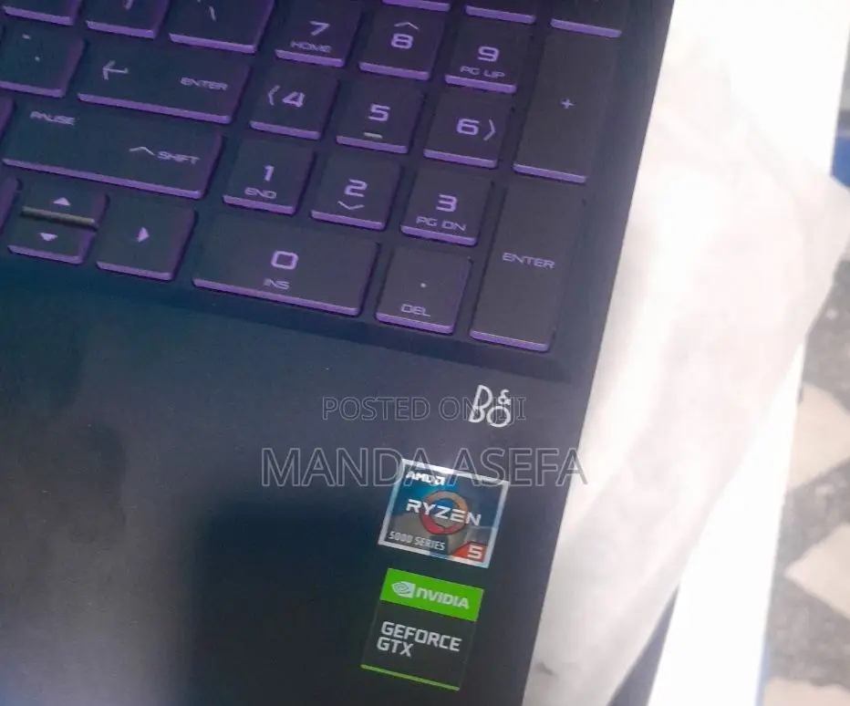 New Laptop HP Pavilion Power 15 16GB AMD Ryzen 5 SSD 512GB