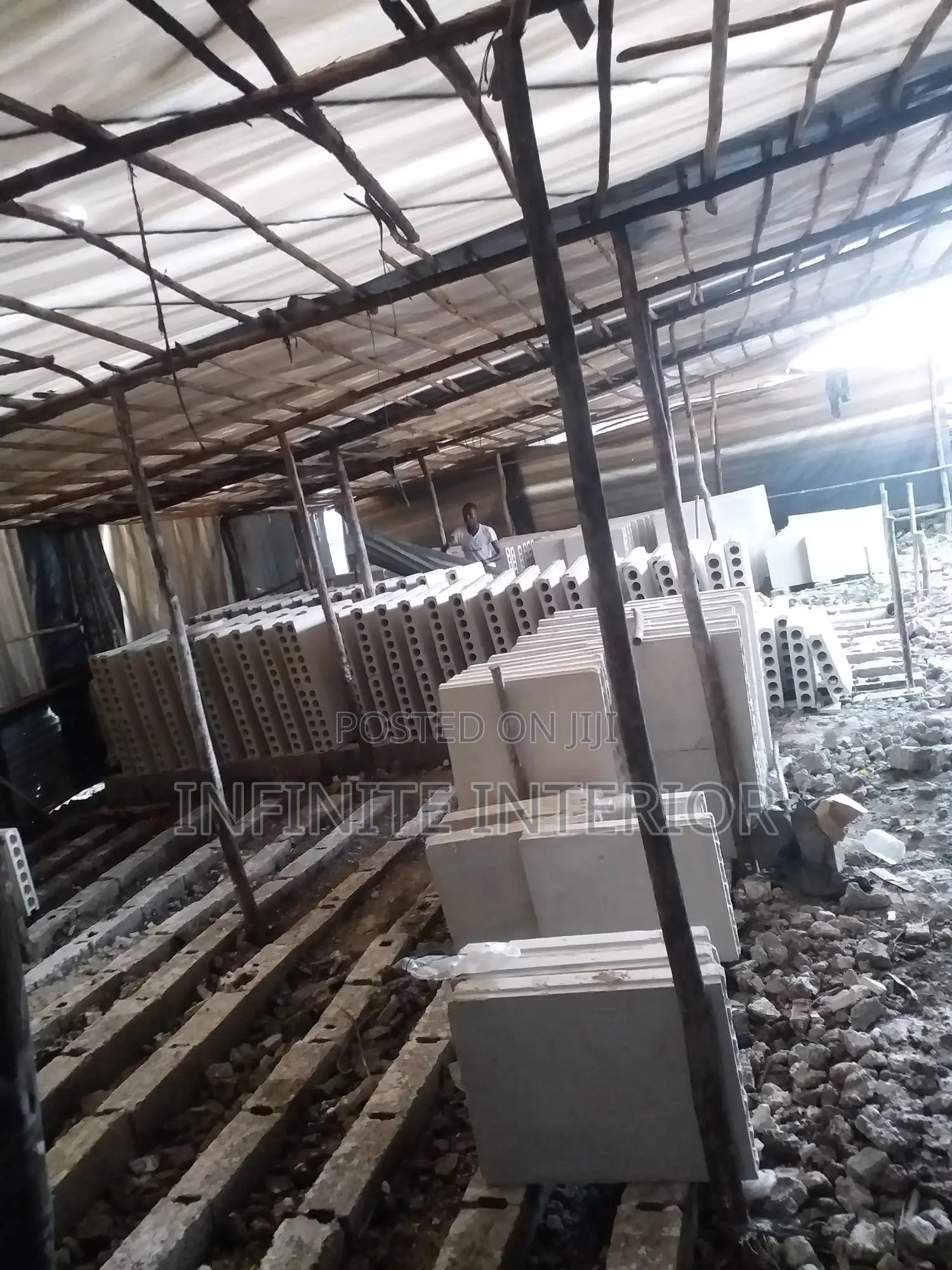 ጅፕሰም ብሎክ Gypsum Block Gypsum Board and Partition Works