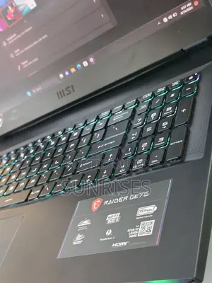 New Laptop MSI GP75 Leopard 32GB Intel Core I9 SSD 2T