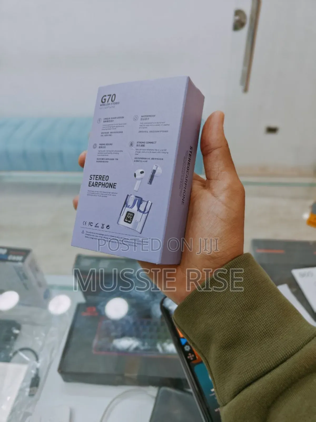 Vehop Transparent G70 TWS Earbuds