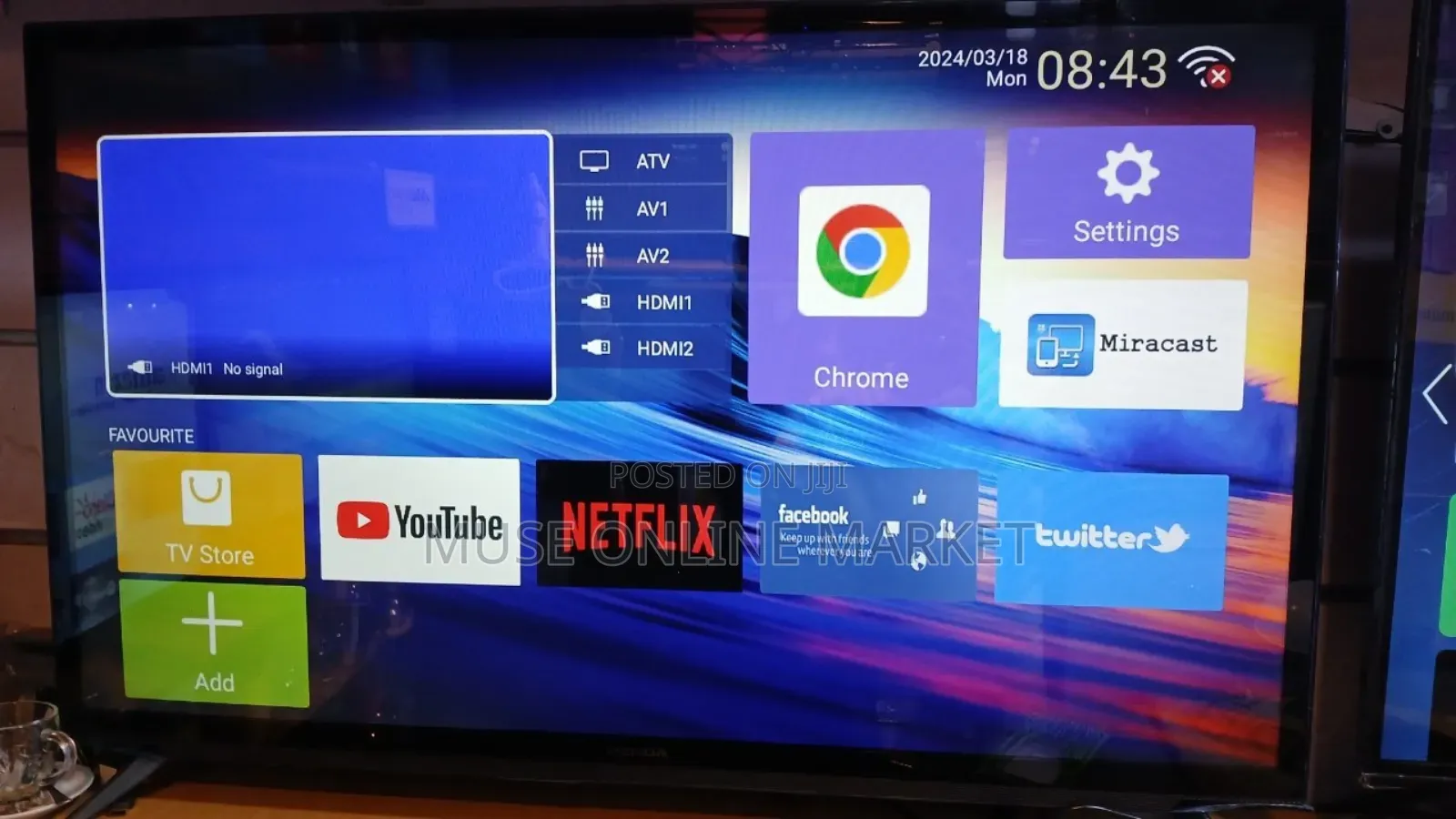 Homeone 43" Smart Android Tv