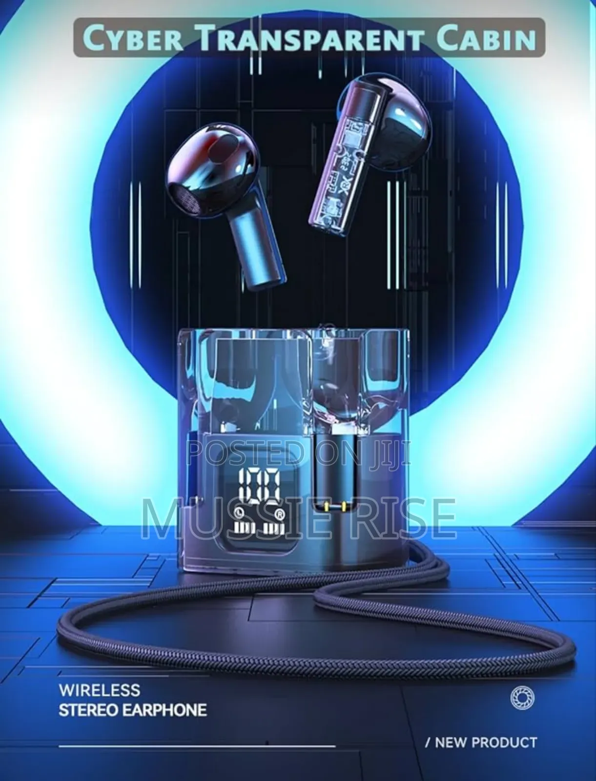 Vehop Transparent G70 TWS Earbuds