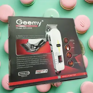 Geemy Hair Clipper, Fade and Taper, Customizable Length
