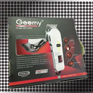 Geemy Hair Clipper, Sleek and Stylish, Cordless Versatility