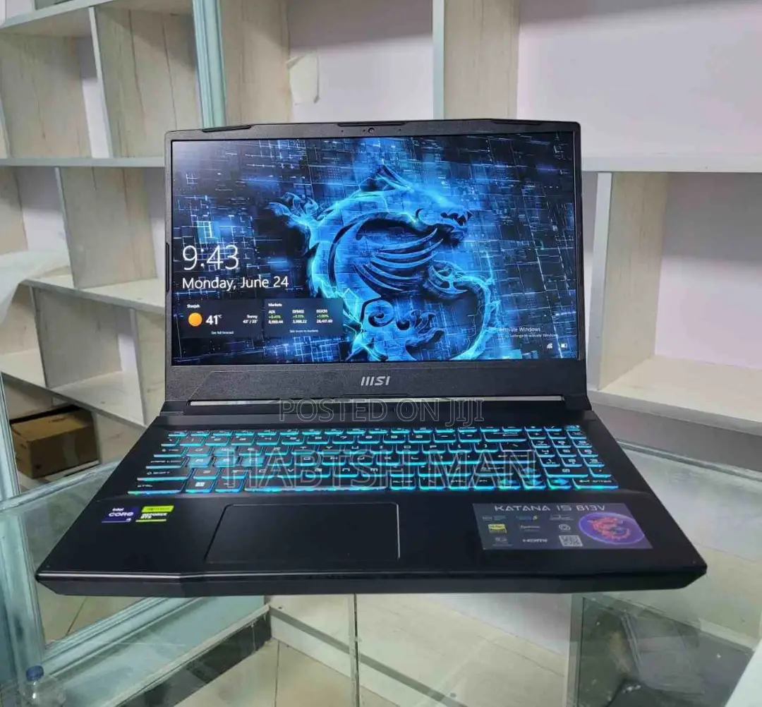 New Laptop MSI Katana GF66 16GB Intel Core I9 SSD 1T