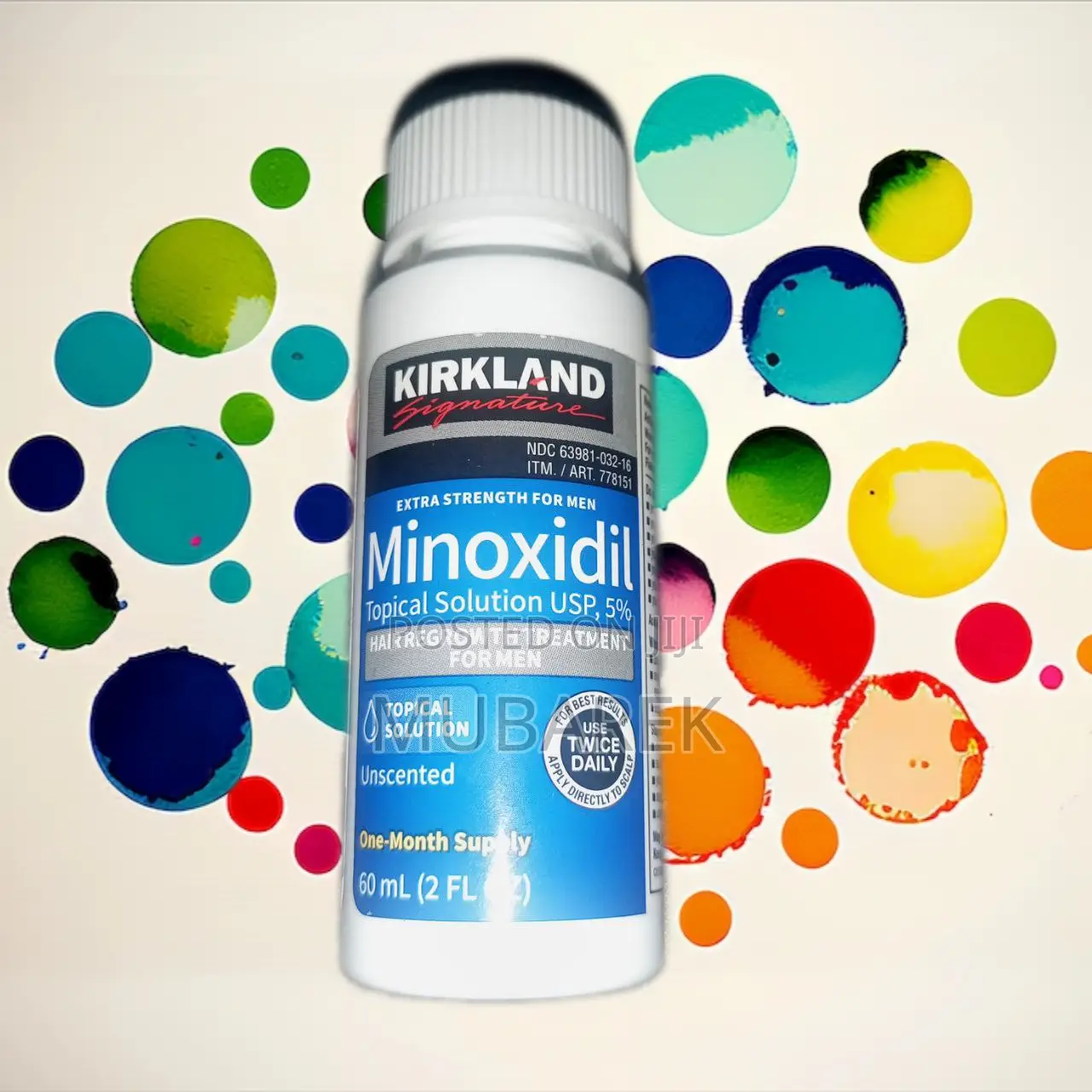 New 5% Kirkland Minoxidil Extra Strength Regrowth