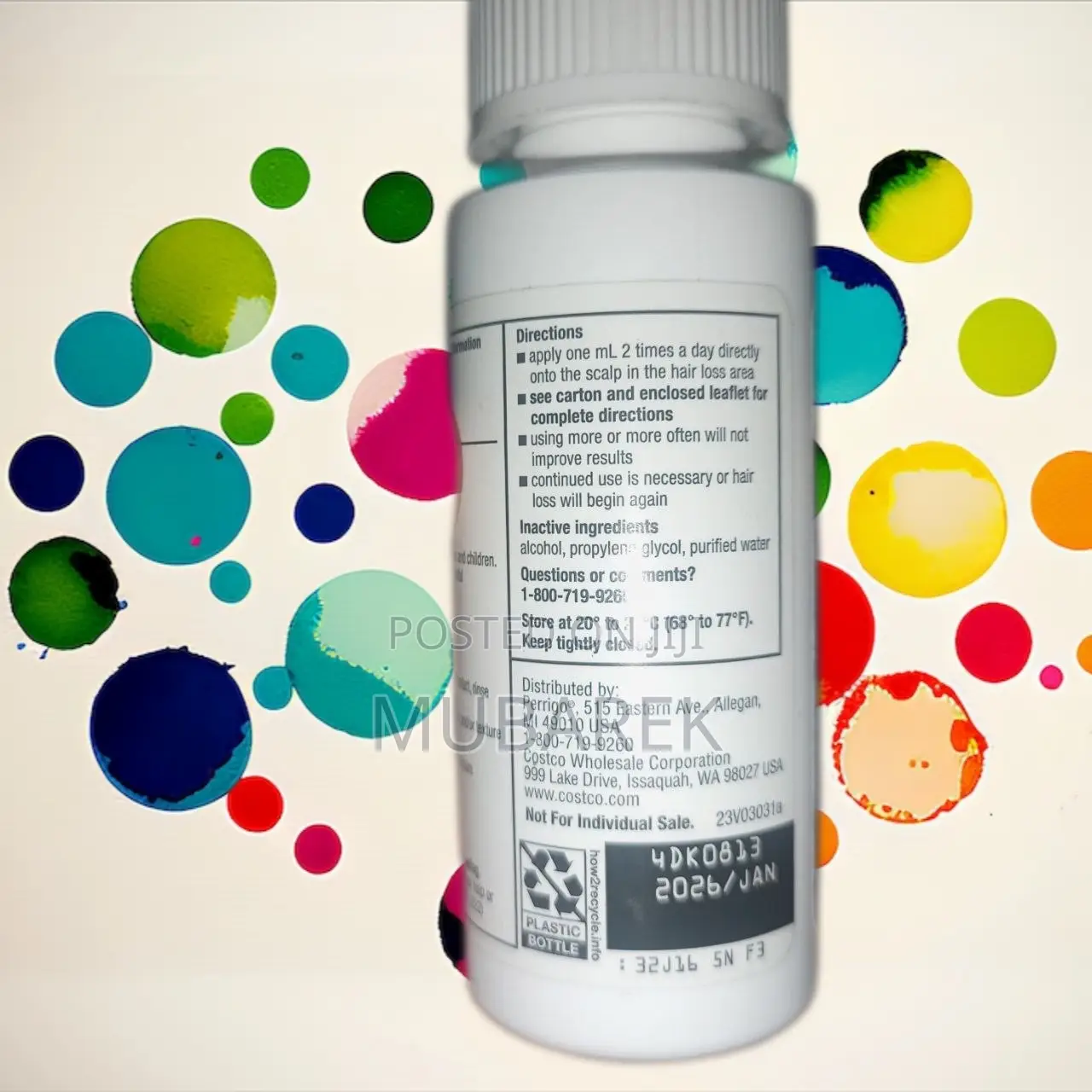 New 5% Kirkland Minoxidil Extra Strength Regrowth