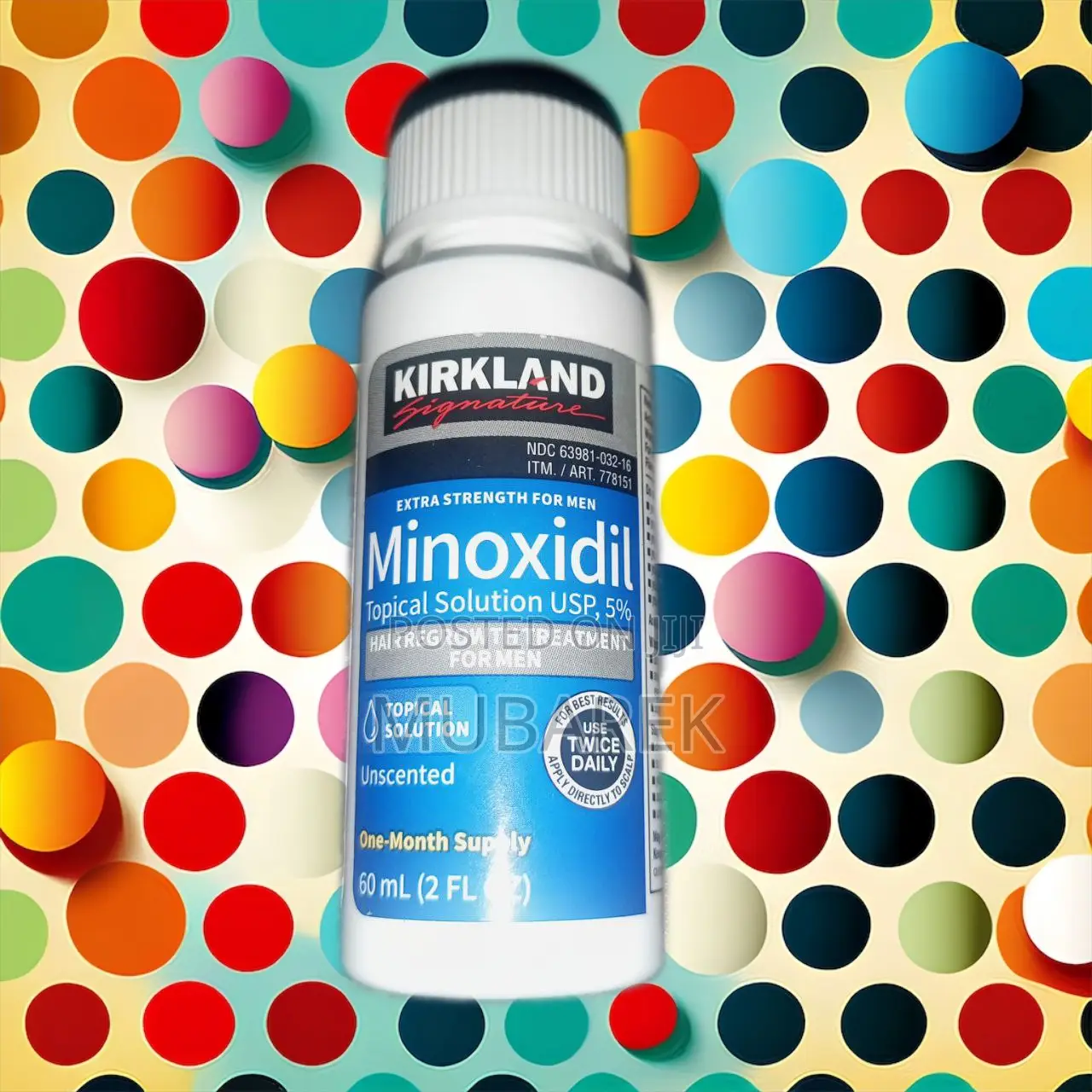 New 5% Kirkland Minoxidil Extra Strength Treatment