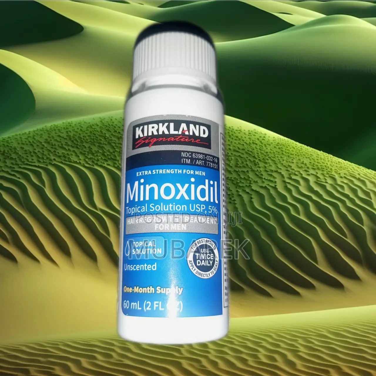 New 5% Kirkland Minoxidil Maximum Strength Regrowth