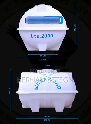 Photo - Fiberglass Horizontal Water Tanker Tanker Roto
