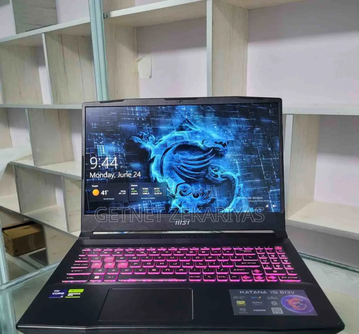 New Laptop MSI CR600 16GB Intel Core I9 SSD 1T