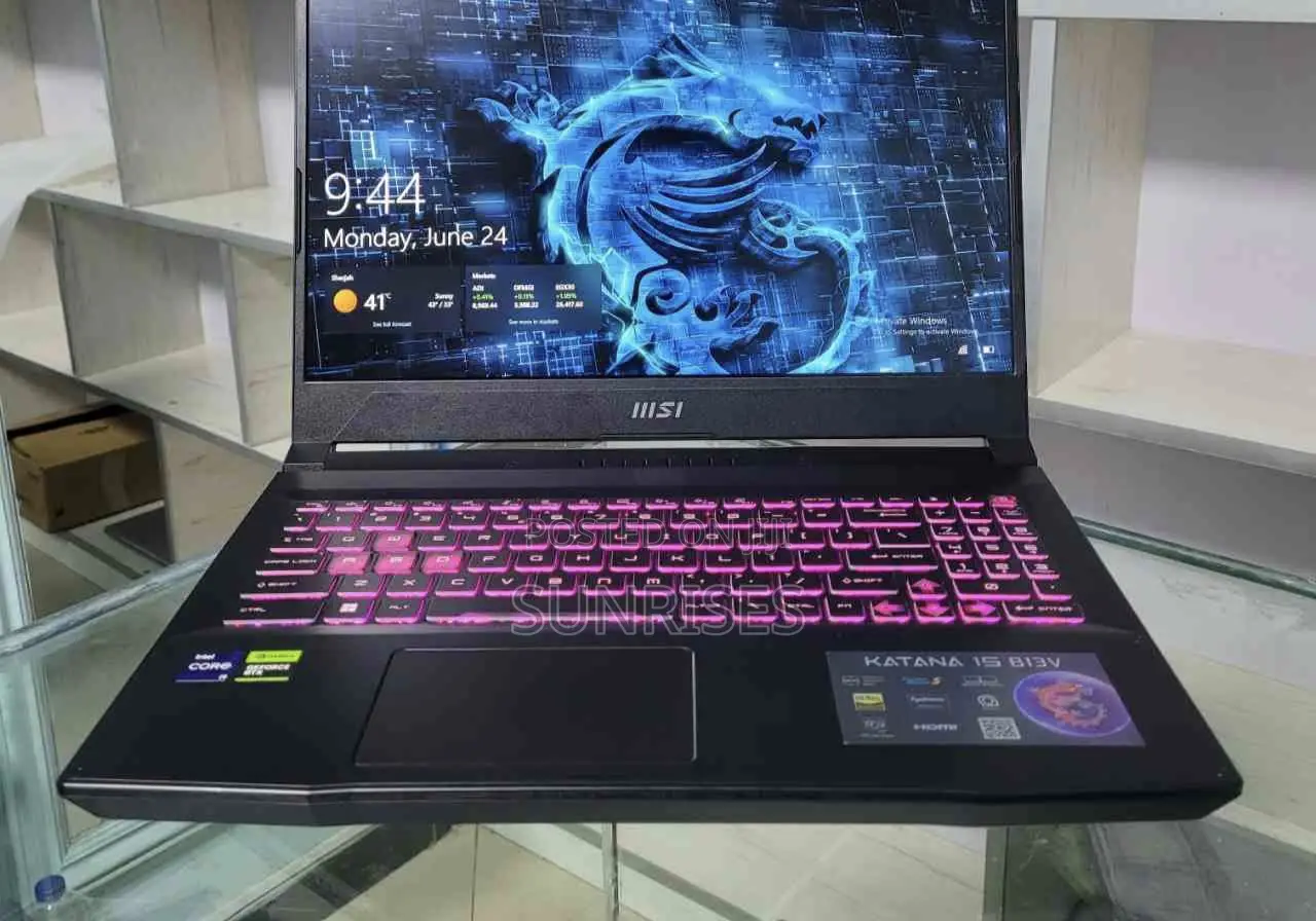 New Laptop MSI Katana GF66 16GB Intel Core I9 SSD 1T