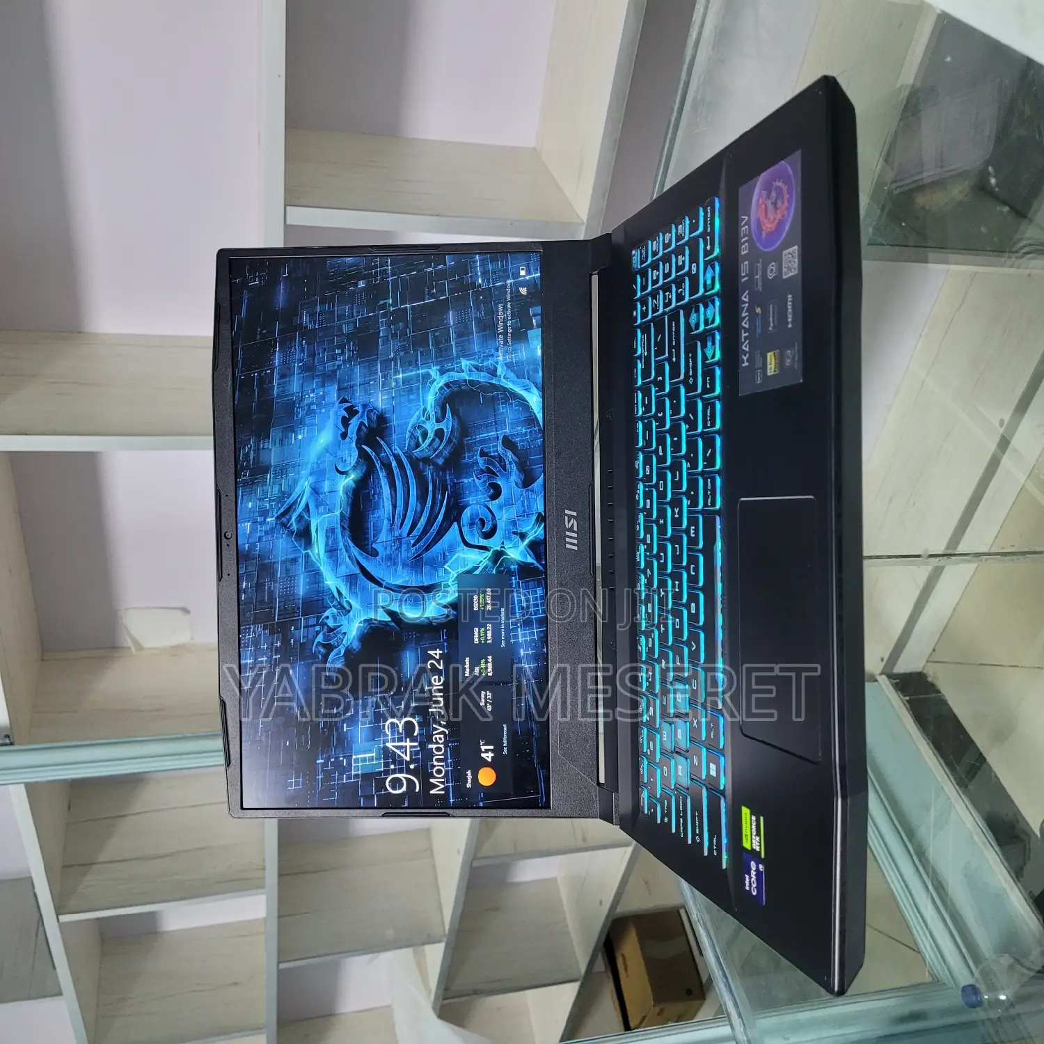 New Laptop MSI Katana 15 16GB Intel Core I9 SSD 1T