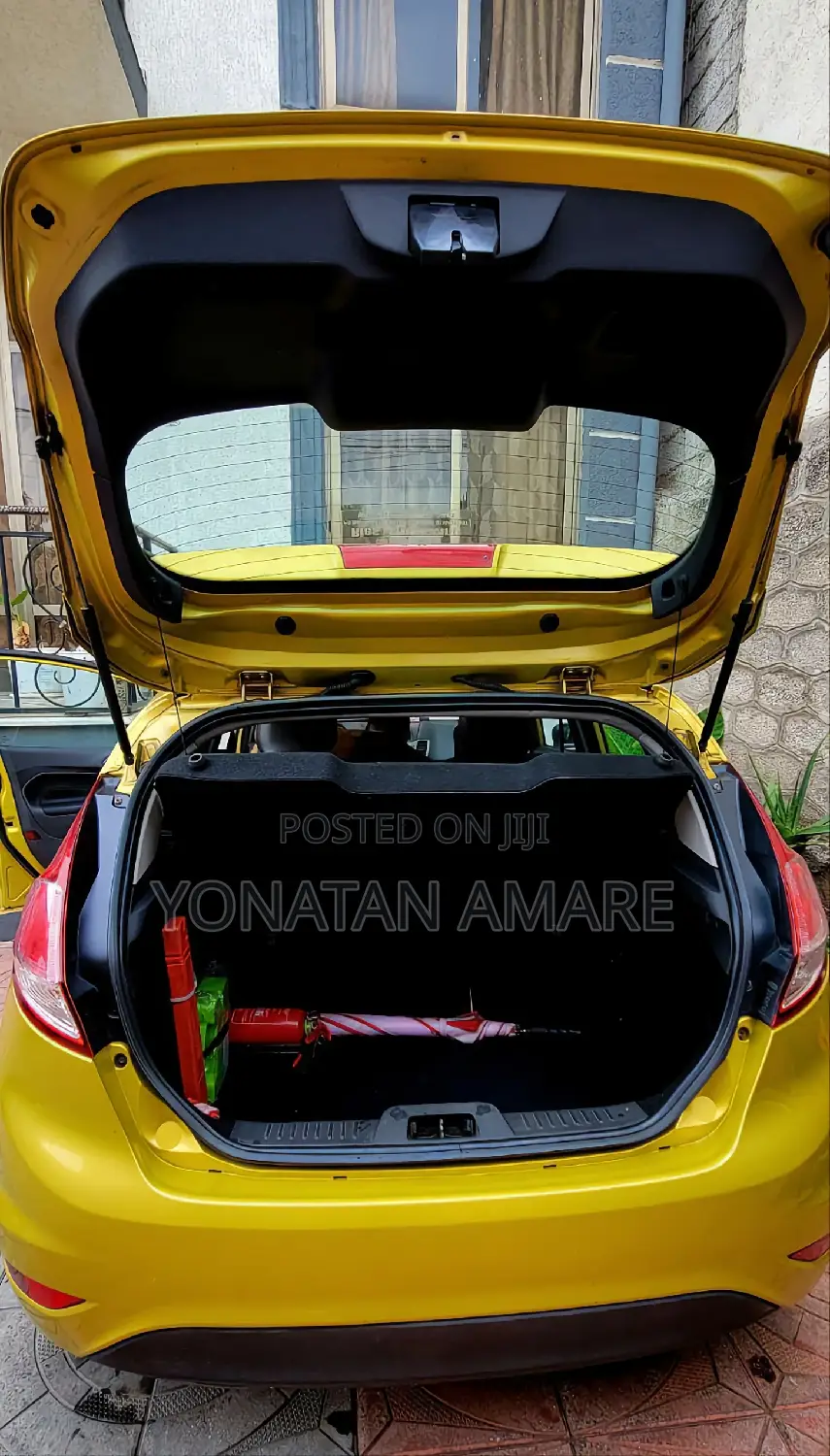 Ford Fiesta 2015 Yellow