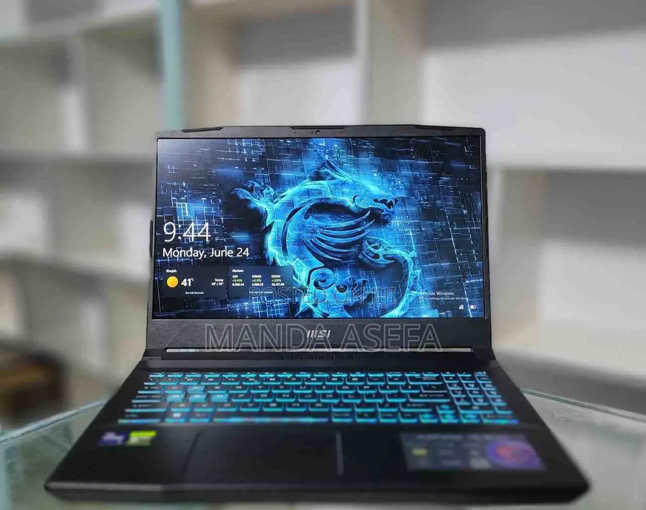 New Laptop MSI 16GB Intel Core I9 SSD 1T