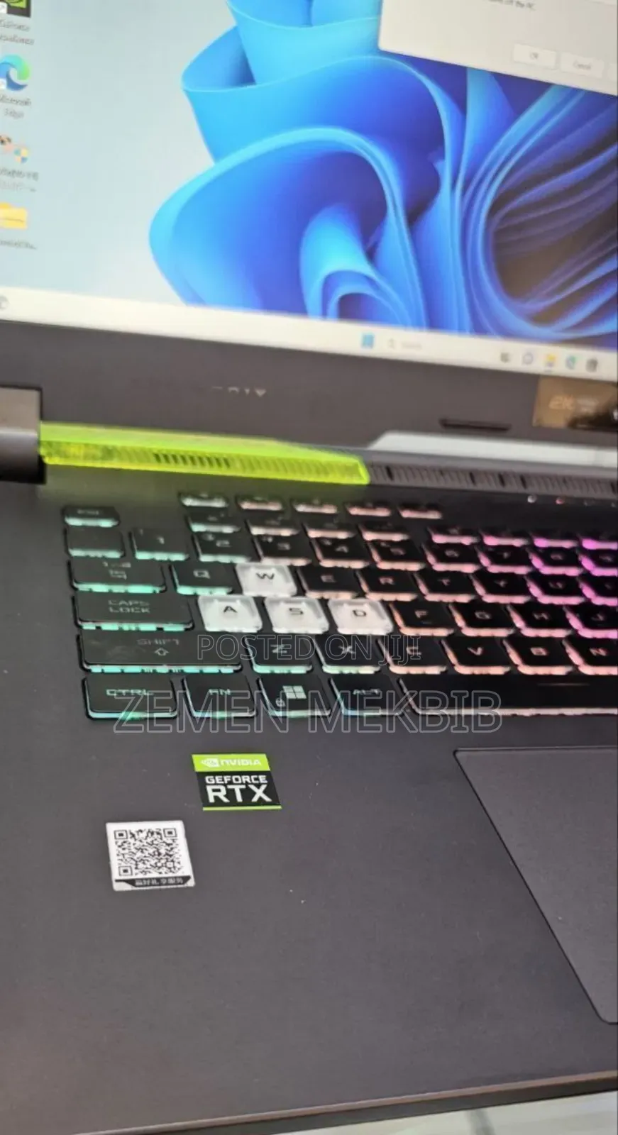 New Laptop Asus ROG Strix G15 16GB AMD Ryzen 9 SSD 512GB