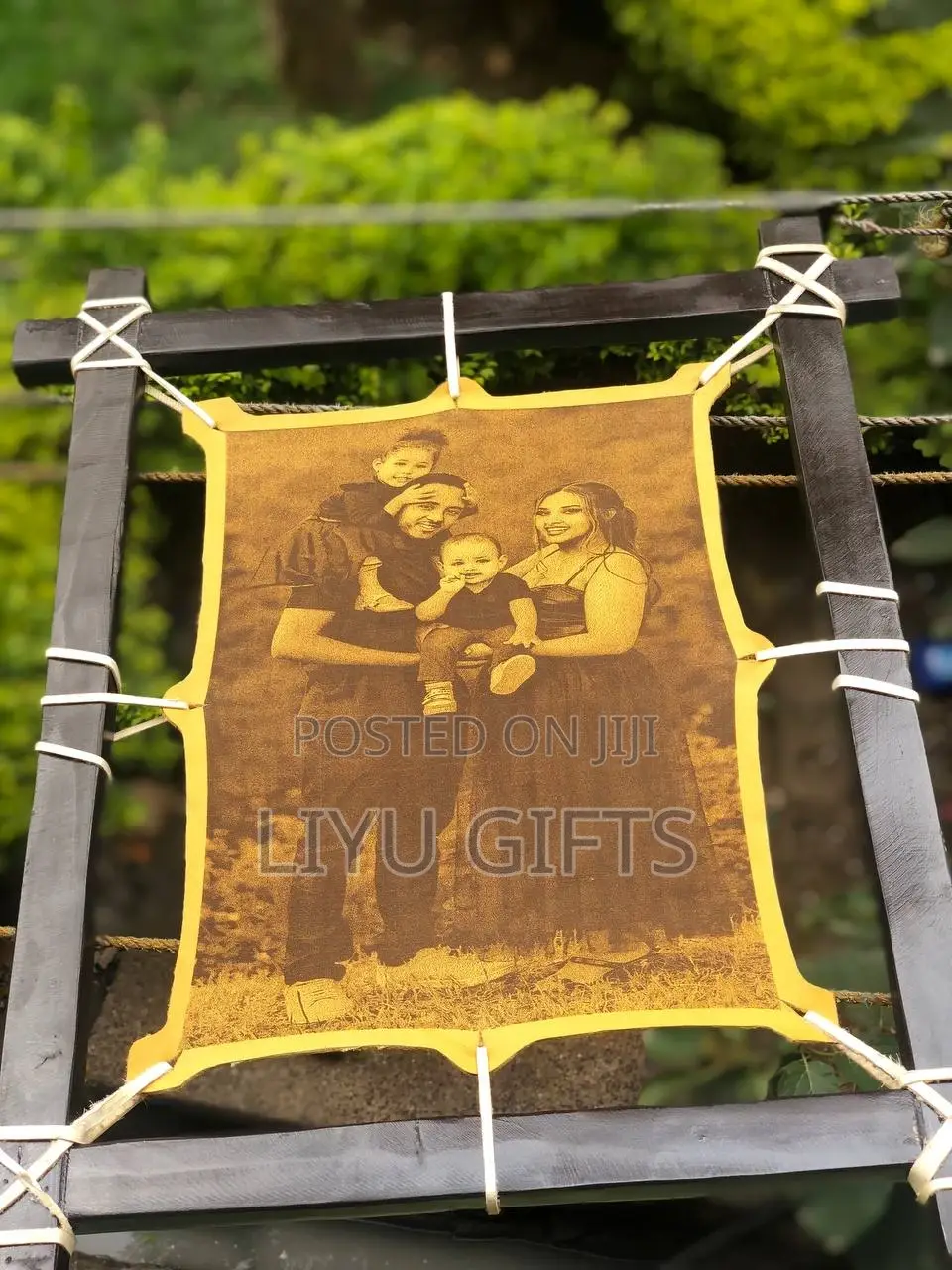 Leather and Wood Engraving