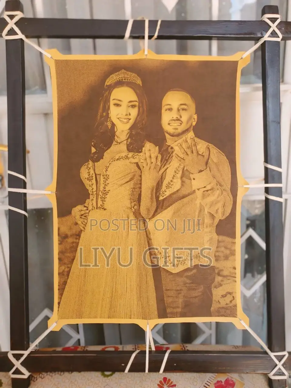 Leather and Wood Engraving