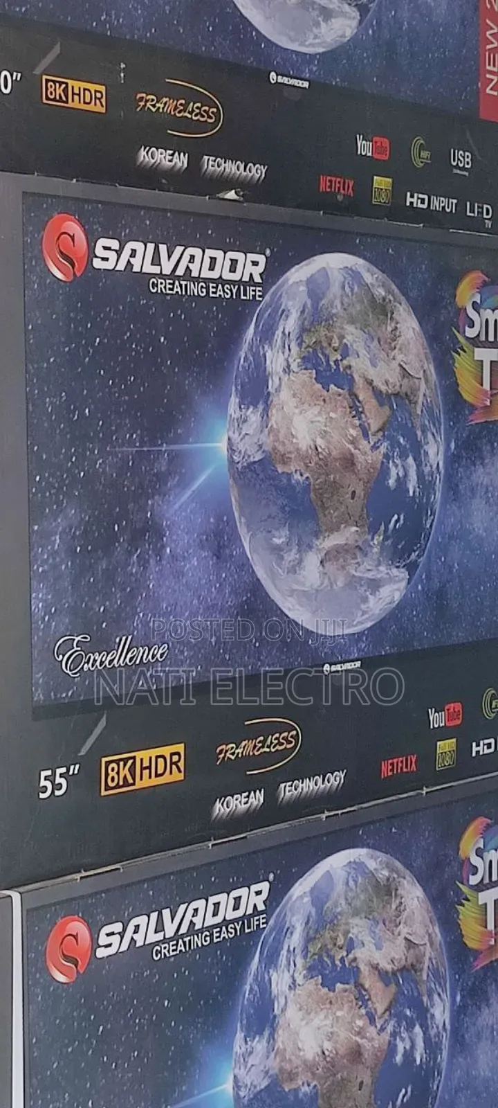 SALVADOR 50" AND 55" Smart Tv