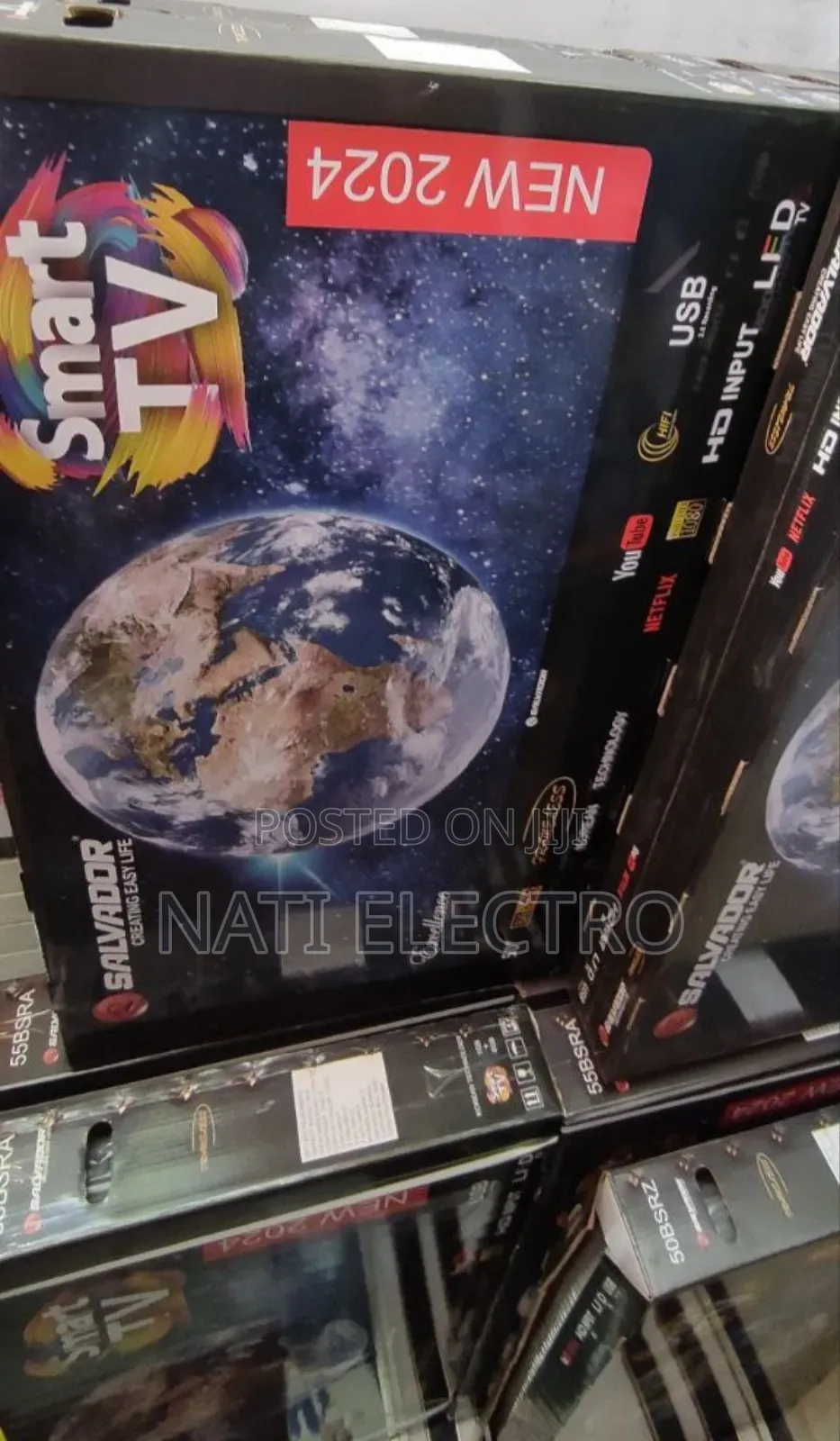 SALVADOR 50" AND 55" Smart Tv