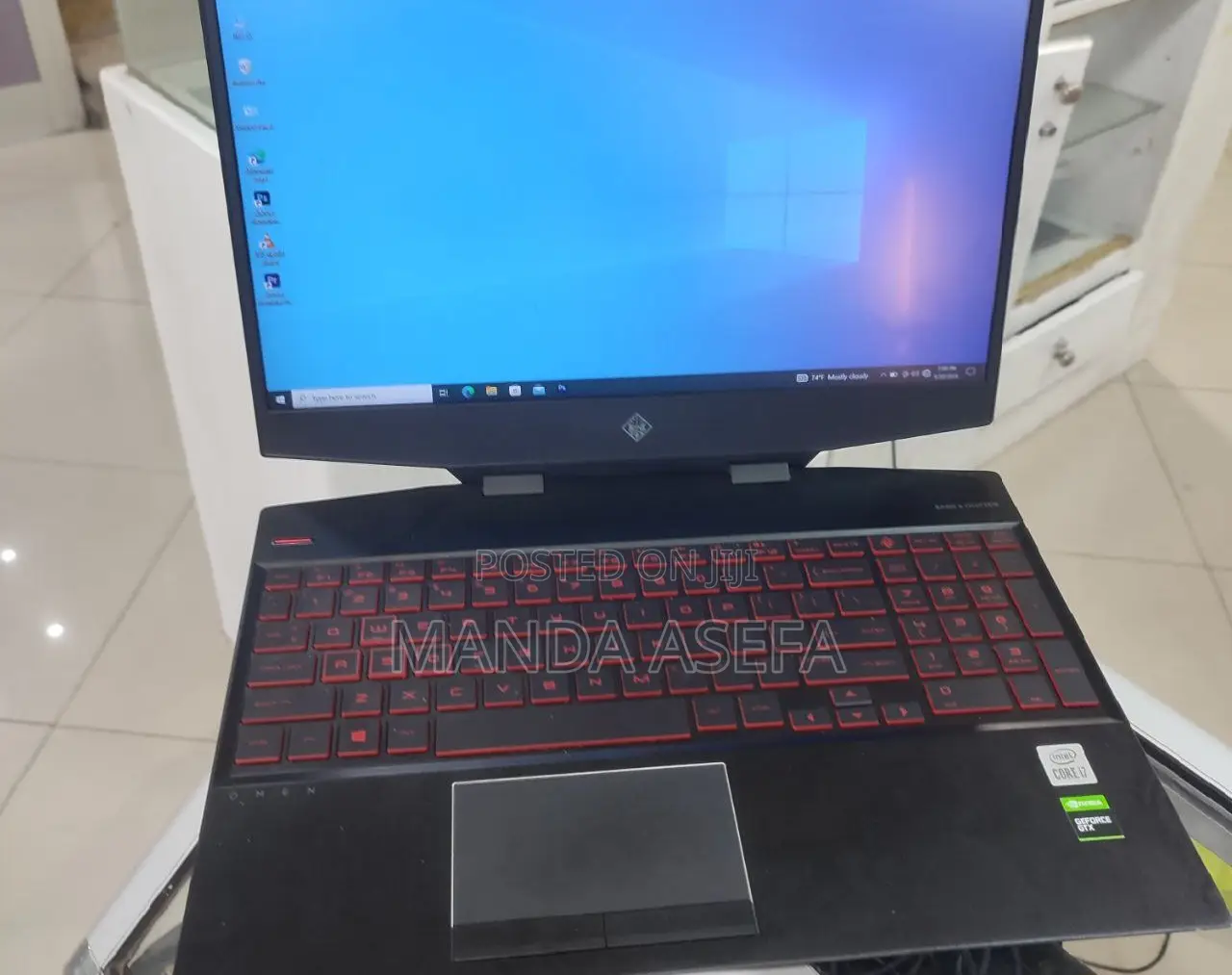 New Laptop HP Omen 15 32GB Intel Core I7 SSD 1T