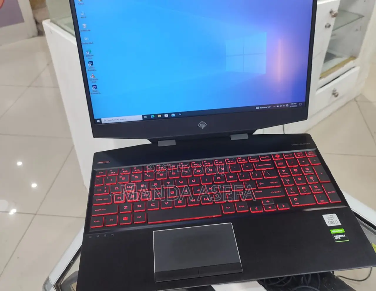 New Laptop HP Omen 15 32GB Intel Core I7 SSD 1T