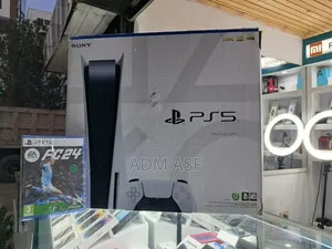 Photo - Slighty Used SONY Playstation 5 Fat With 2 Joystick