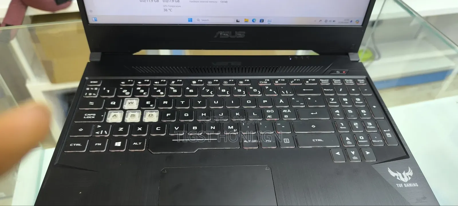 New Laptop Asus TUF Dash F15 16GB AMD Ryzen 5 SSD 512GB