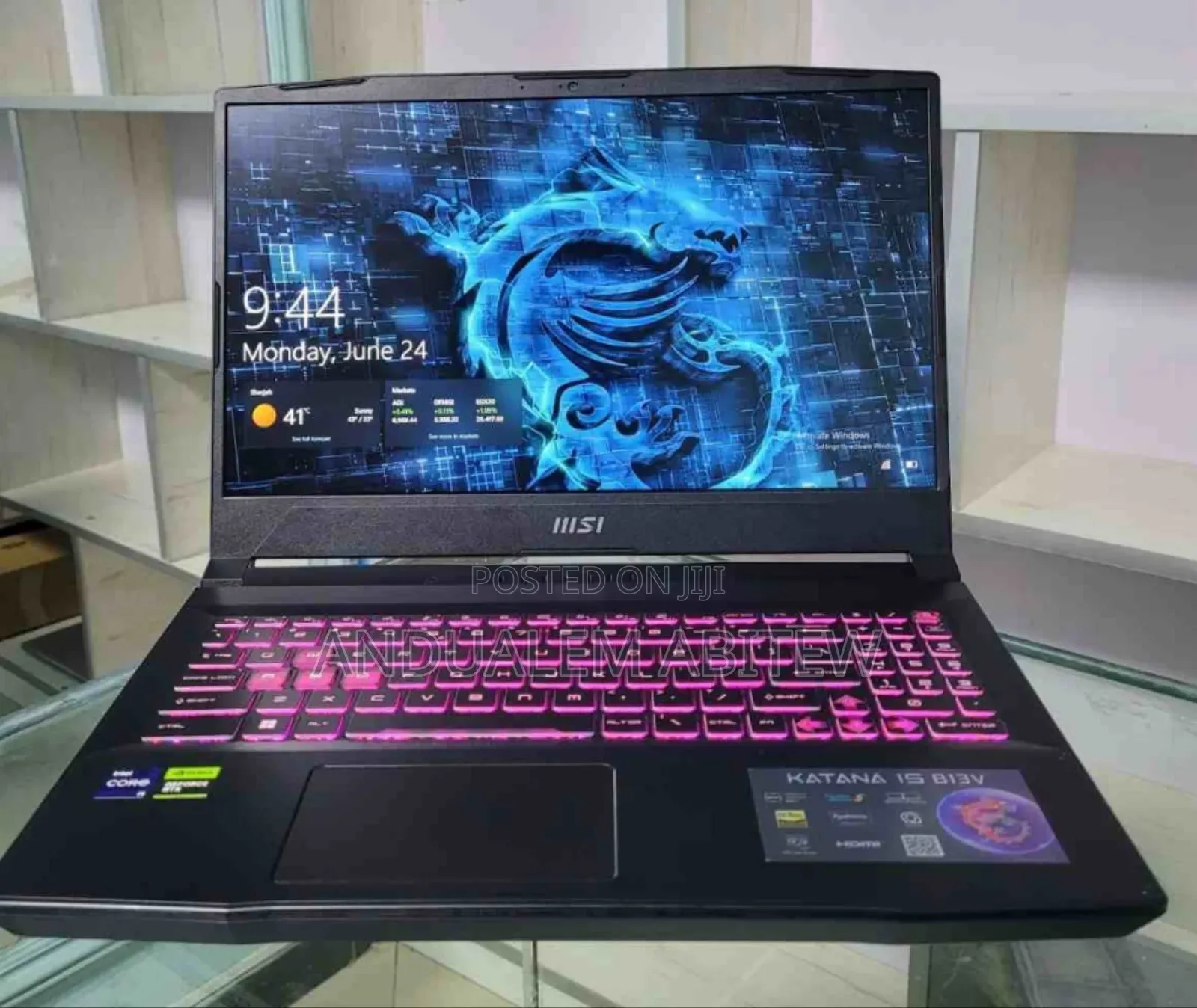 New Laptop MSI Katana 17 32GB Intel Core I9 SSD 1T