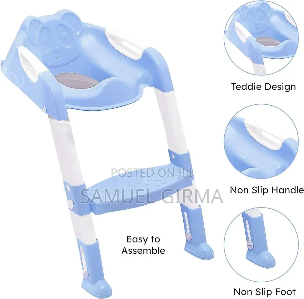 -Children's Toilet Ladder With Steps