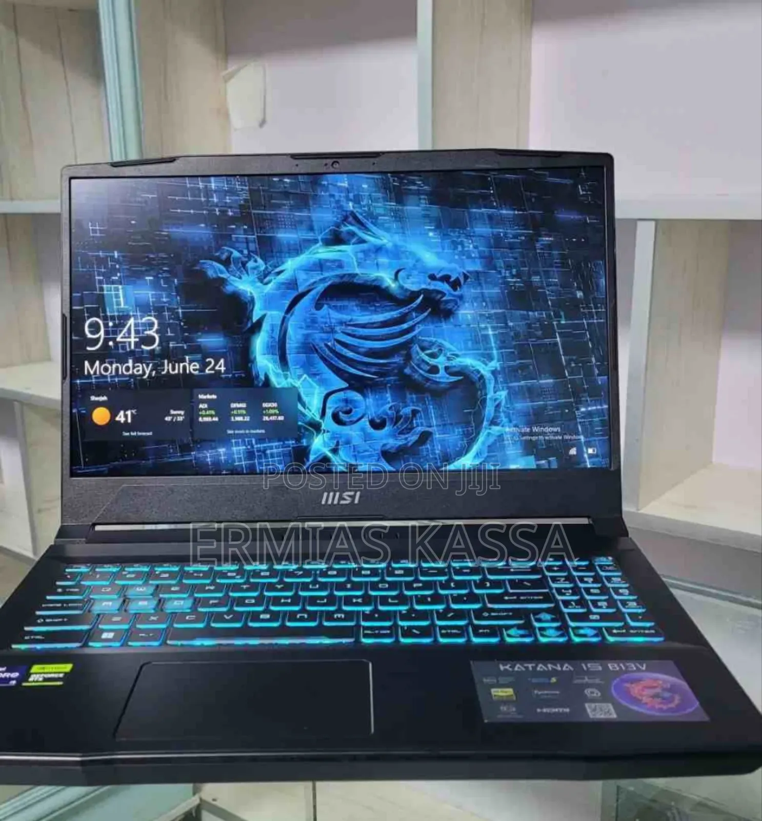 New Laptop MSI CR600 16GB Intel Core I9 SSD 1T