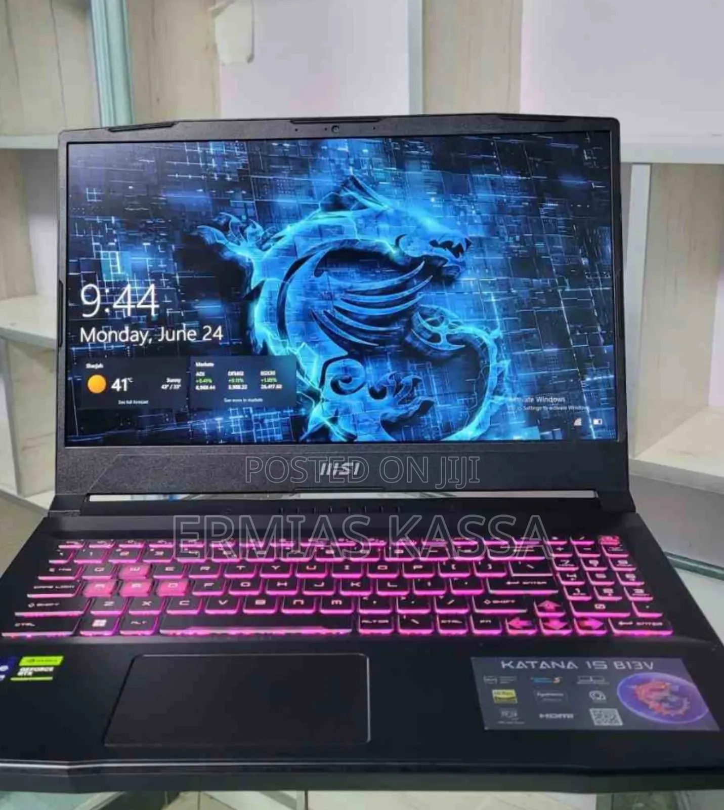 New Laptop MSI CR600 16GB Intel Core I9 SSD 1T