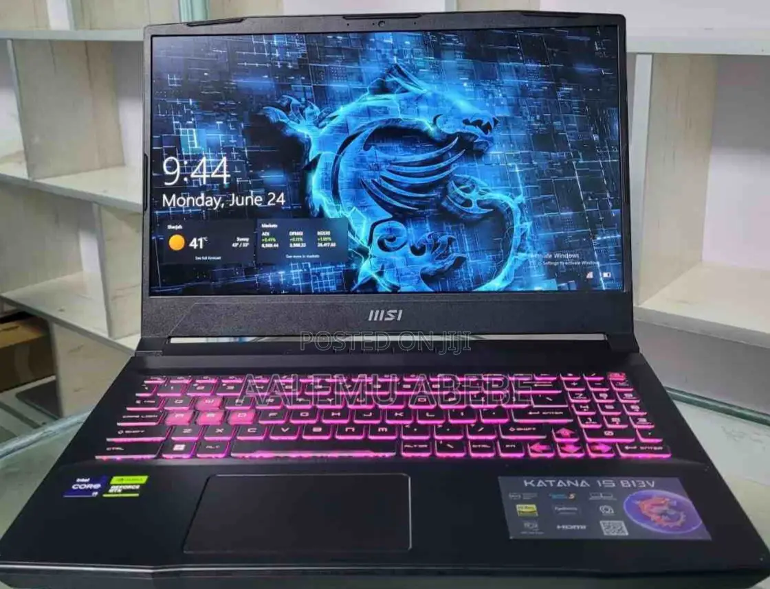 New Laptop MSI Katana GF66 32GB Intel Core I9 SSD 1T